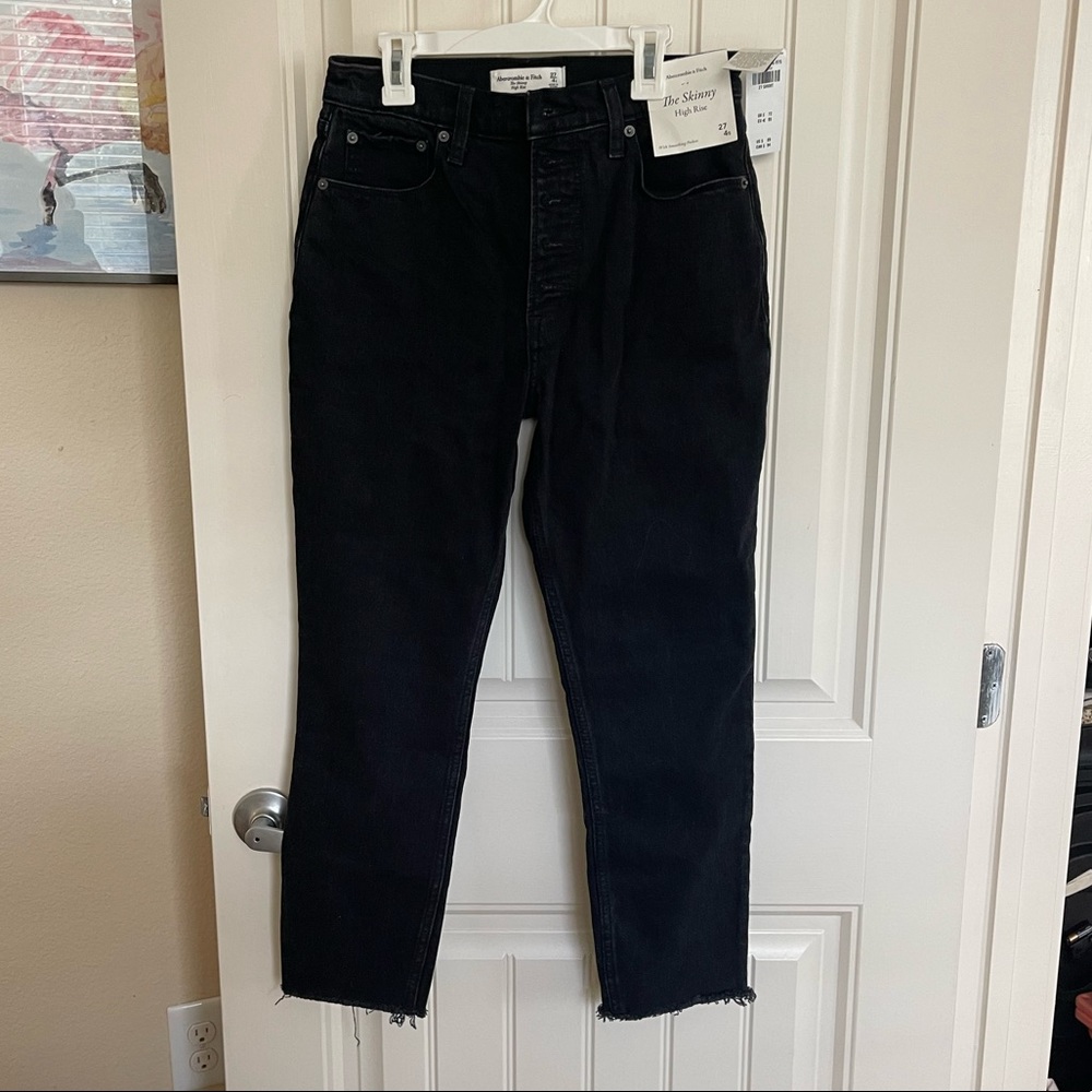 Abercrombie & Fitch , skinny high rise jeans